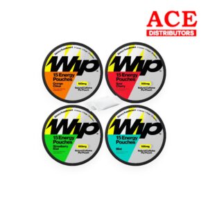 WHIP CLEAN CAFFEINE ENERGY POUCHES 100MG 5PK/1CT
