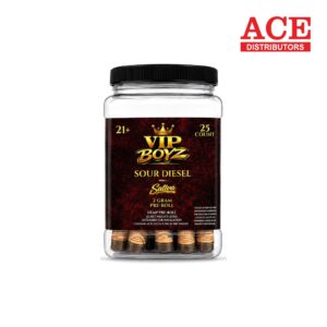 VIP BOYZ 2G PREROLL 25CT - SOUR DIESEL SATIVA